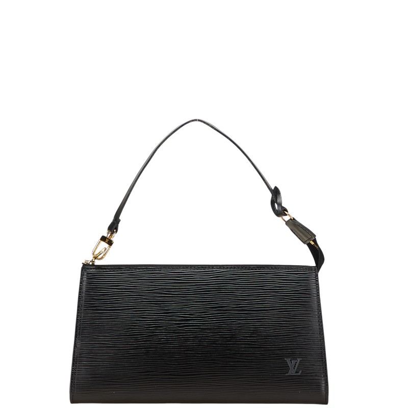 美品　ルイヴィトン エピ アクセサリーポーチ ブラック アクセサリーポーチ 黒 M40632 ポシェット アクセソワール