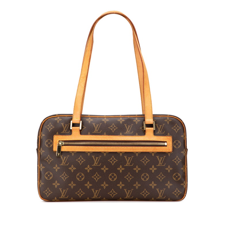 ルイ ヴィトン モノグラム シテGM ハンドバック ショルダーバッグ M51181 赤銅色 PVC なめし革 レディース LOUIS VUITTON 【中古】