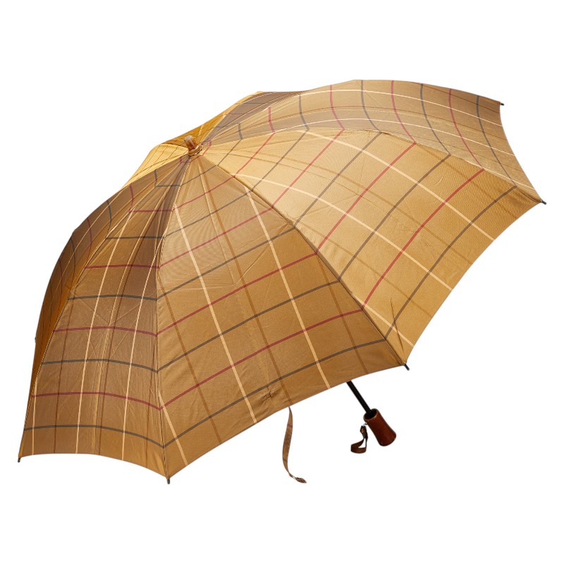 新品未使用！　バーバリー　折りたたみ傘 新品未使用BURBERRY バーバリー折りたたみ傘レッド傘