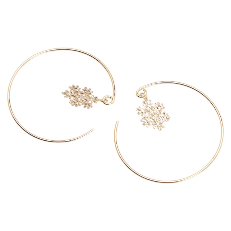 楽天市場】MIZUKI ミズキ カットビーズ バナナフープ ラージ