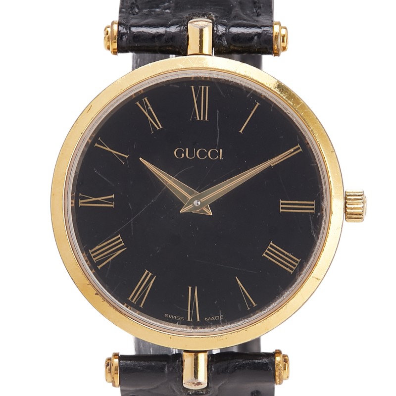 楽天市場】GUCCI グッチ 5400L クオーツ 革ベルト ゴールド