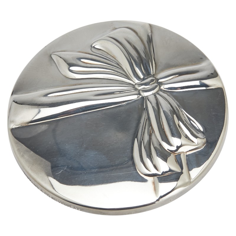 Tiffany&Co SV925ティファニー コンパクト ミラー　手鏡 TIFFANY&Co.】ティファニー コンパクト ミラー 折り畳み鏡