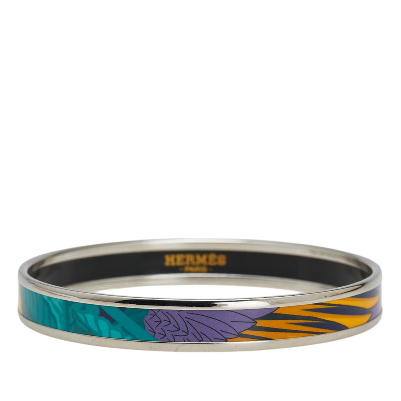 楽天市場】エルメス エマイユTGM 七宝焼き ストライプ バングル