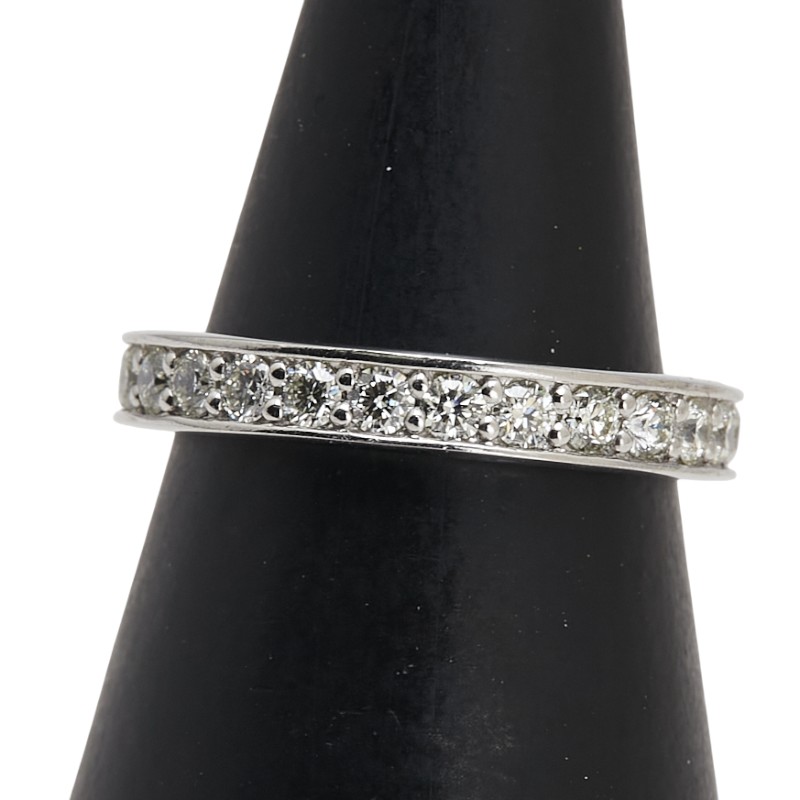 カルティエ　ダムール　プラチナ　ダイヤモンド　フルエタニティリング Cartier - カルティエ リング ダイヤ ダイヤモンド ダムール フル