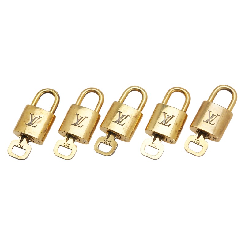 楽天市場】10点セット ルイ ヴィトン 旧型 カデナ パドロック 南京錠