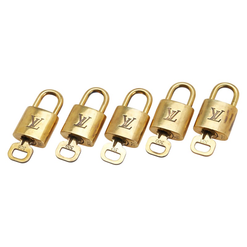 楽天市場】10点セット ルイ ヴィトン 旧型 カデナ パドロック 南京錠