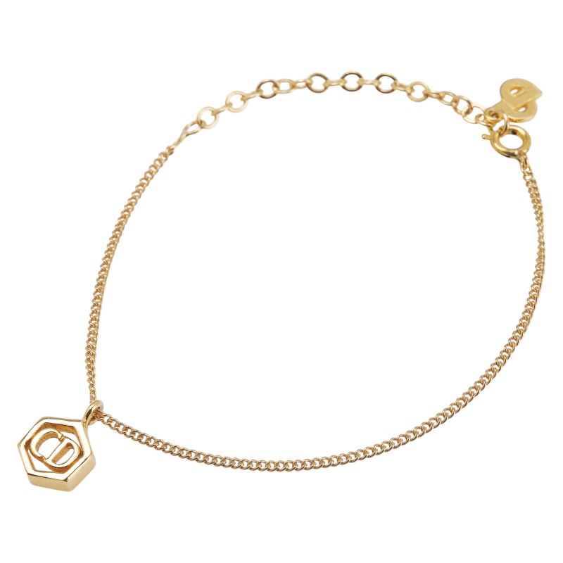 楽天市場】ディオール CDロゴ ラインストーン チェーンブレスレット