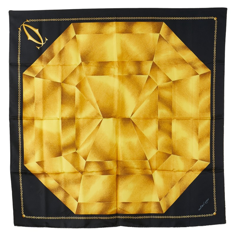 楽天市場】カルティエ スカーフ レディース マストライン ジュエリー柄