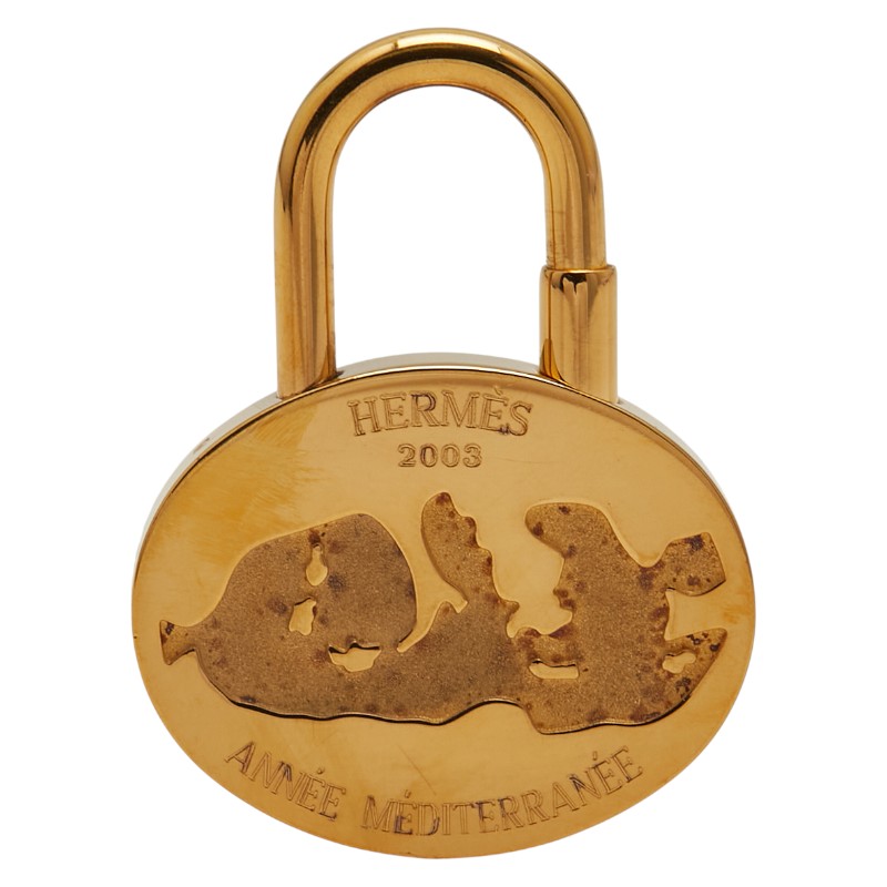 楽天市場】エルメス 地中海 2003年限定 カデナ ゴールド メッキ