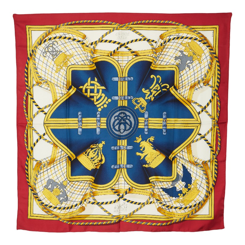 楽天市場】エルメス カレ90 GRANDE TENUE 馬の礼装 スカーフ