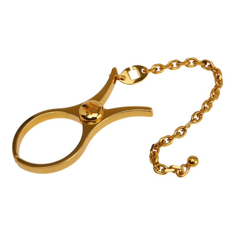 楽天市場】エルメス フィルー 手袋 グローブホルダー ゴールド メッキ