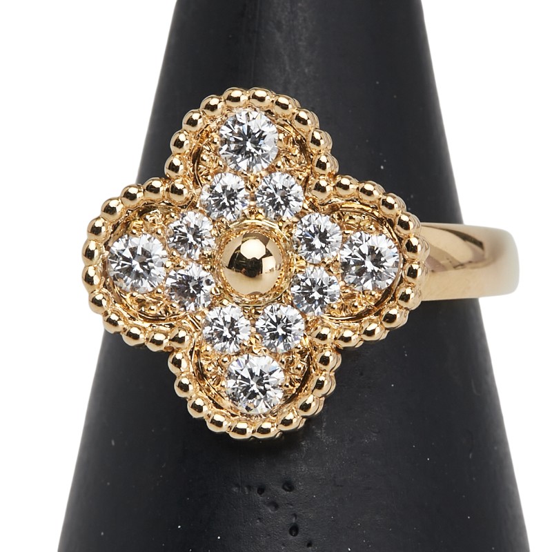 楽天市場】ヴァンクリーフ＆アーペル Van Cleef & Arpels リング