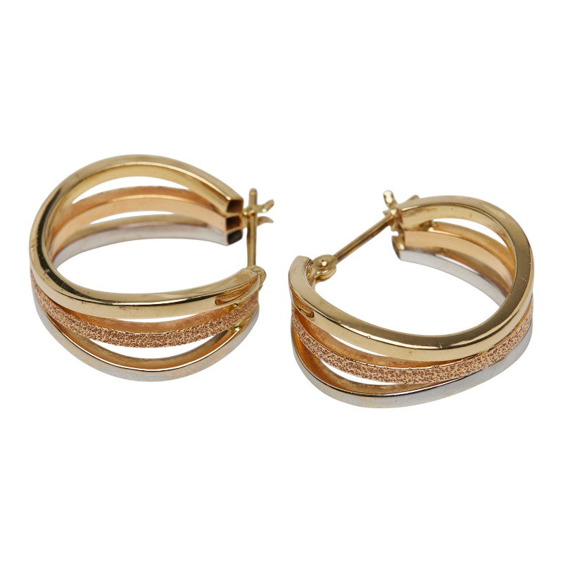 楽天市場】MIZUKIミズキ K14YG シルバービーズ バナナフープ