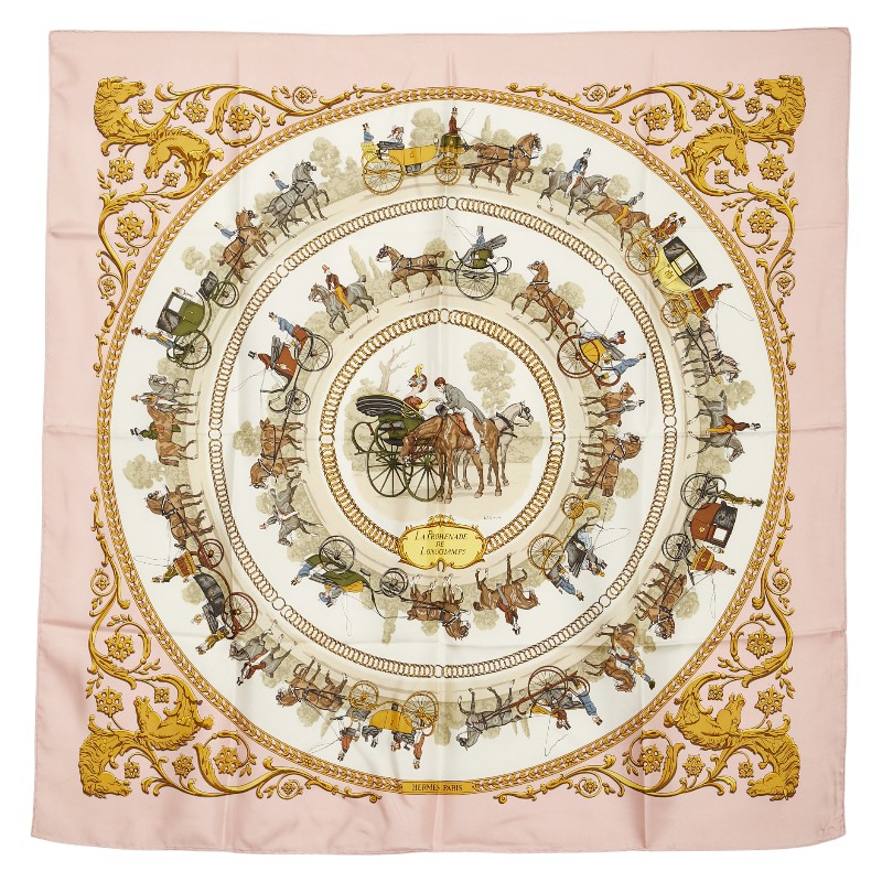 楽天市場】【アパレル】HERMES エルメス カレ90 スカーフ 大判スカーフ