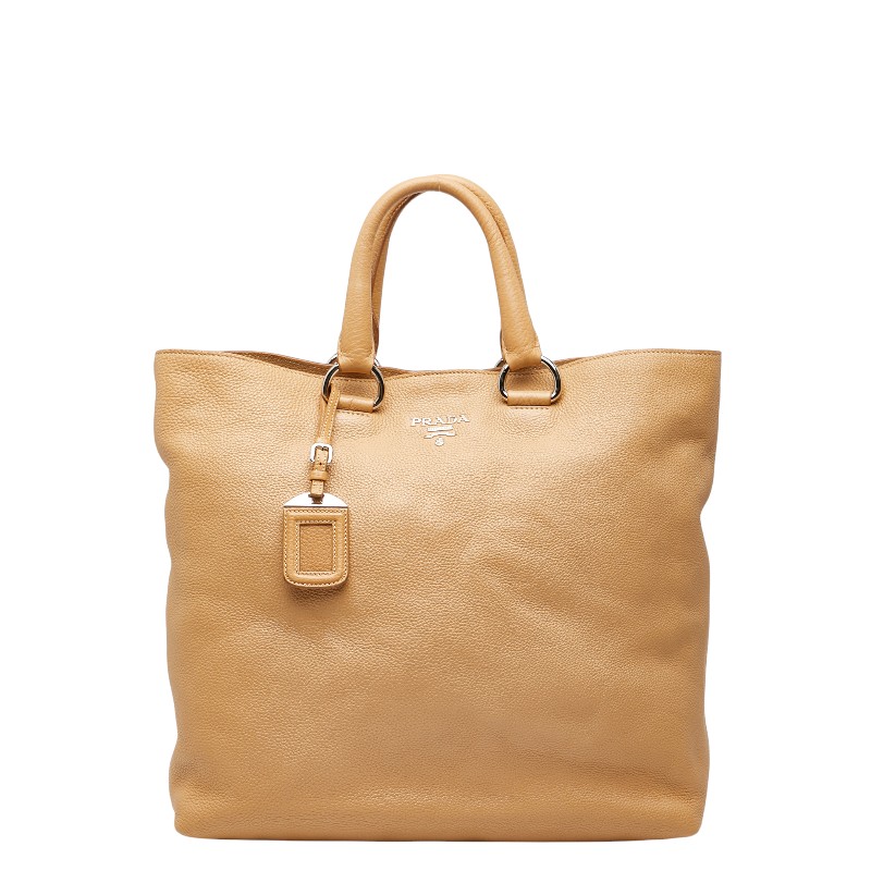 プラダ ハンドバッグ BN1713 ベージュ レザー レディース PRADA 【中古】 31,070円