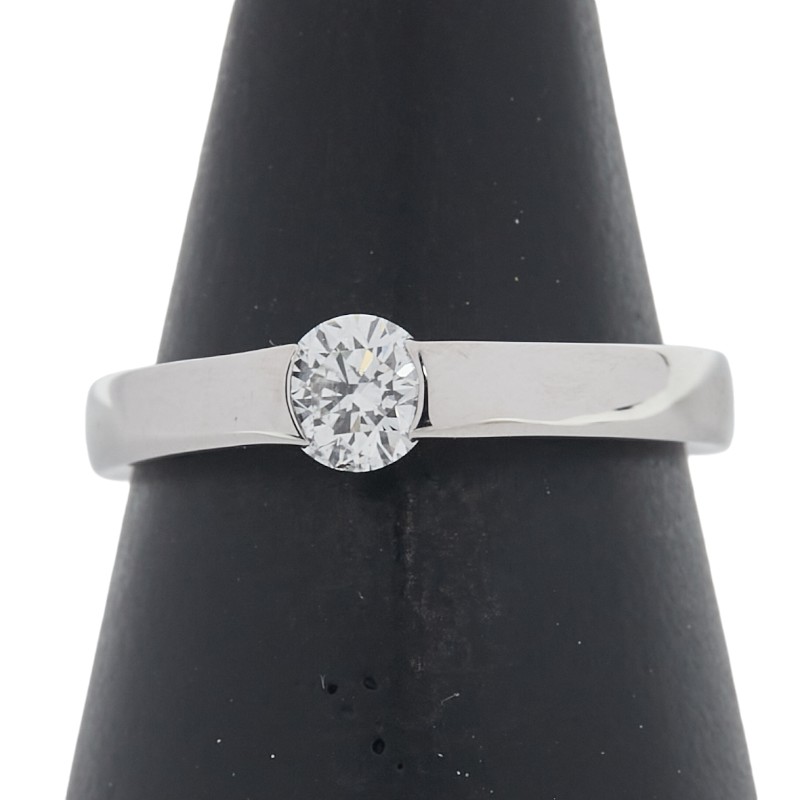Pt900 プラチナ ダイヤ0.358ct リング 指輪 レディース 10号 【中古】|【銀座パリス】 店