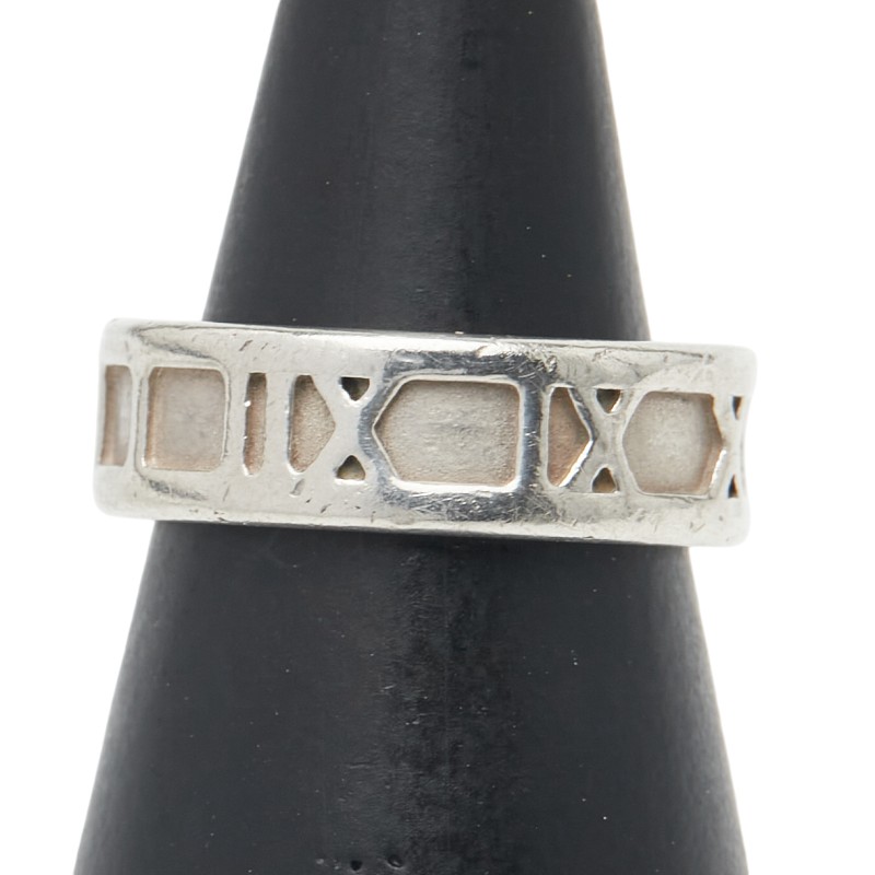 ティファニー アトラス リング 指輪 SV925 シルバー レディース TIFFANY&Co. 【中古】