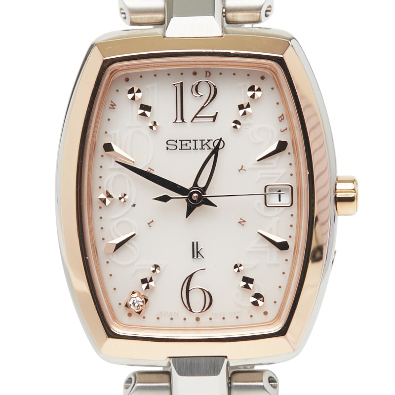 【美品】SEIKO ルキア ソーラー電波 レディース腕時計 1B25-0AHO imgrc0065115357.jpg