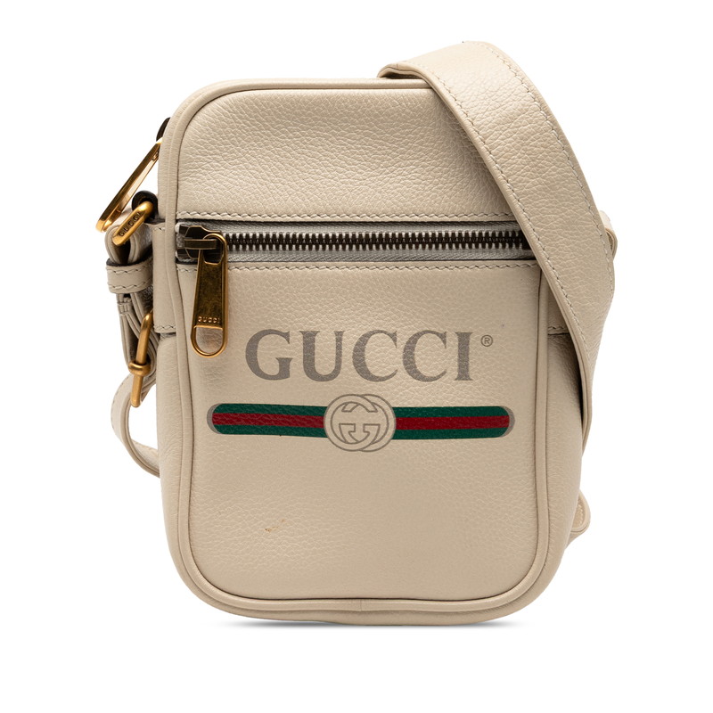 グッチ ロゴプリント ショルダーバッグ 574803 レザー レディース GUCCI 【1-0236444】 楽天市場】グッチ ロゴプリント ショルダーバッグ 574803 アイボリー
