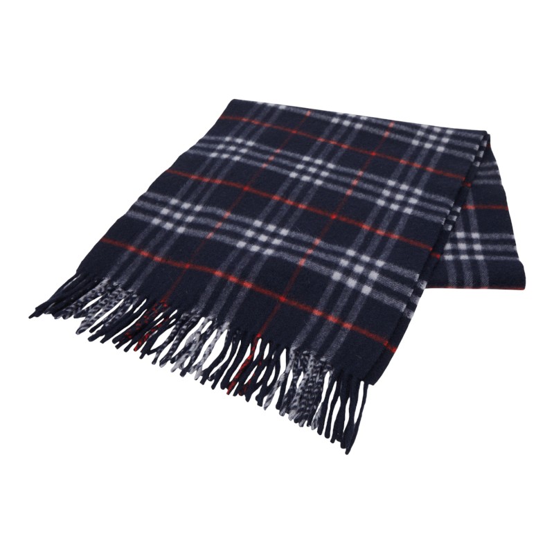 楽天市場】バーバリー ノバチェック マフラー ネイビー マルチカラー