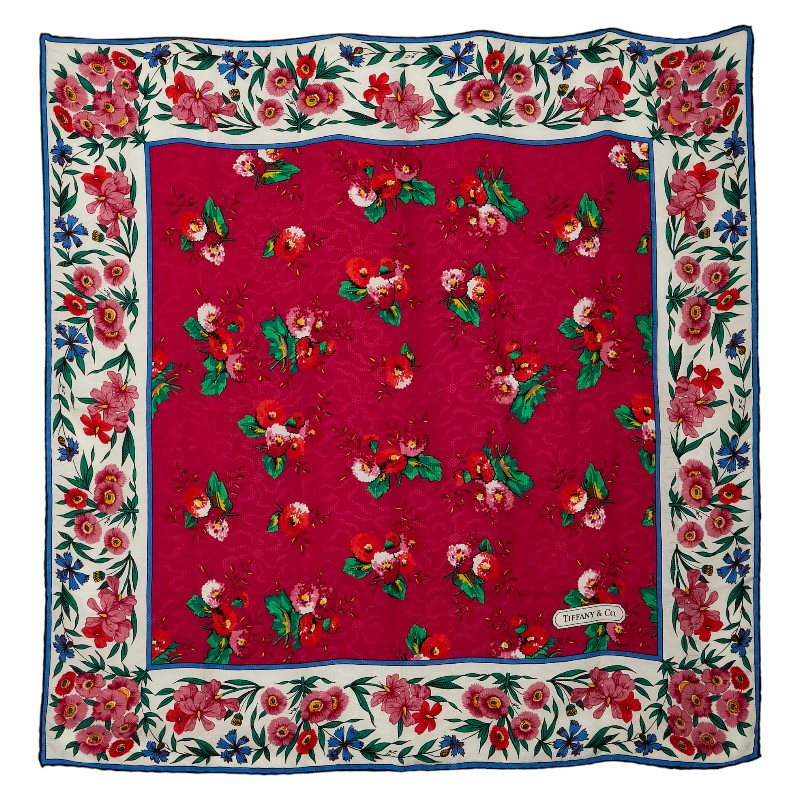 楽天市場】ティファニー TIFFANY&Co. スカーフ リボンスカーフ シルク