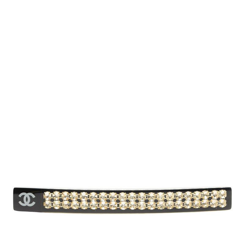 CHANEL シルバーバレッタ 約9cm CHANEL（バレッタ/ヘアクリップ