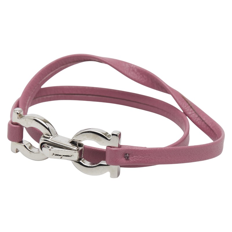 楽天市場】美品 フェラガモ ブレスレット ガンチーニ シルバー