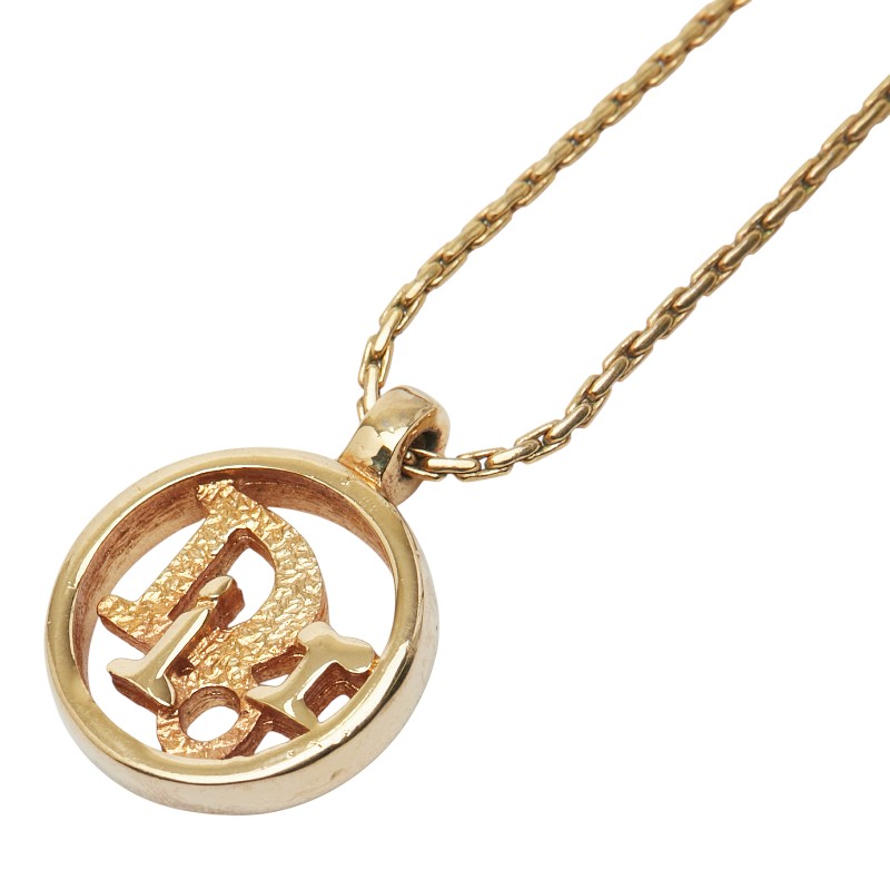 Dior ゴールドメッキ ネックレス 楽天市場】ディオール ネックレス ゴールド メッキ レディース Dior