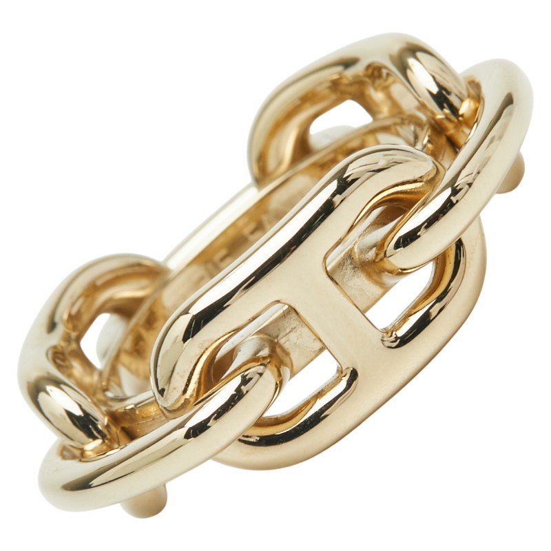 楽天市場】エルメス スカーフリング シェーヌダンクル シルバー