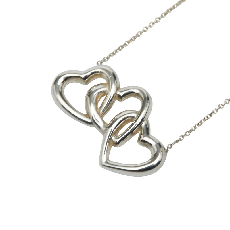 楽天市場】ティファニー ツイストハート ネックレス シルバー