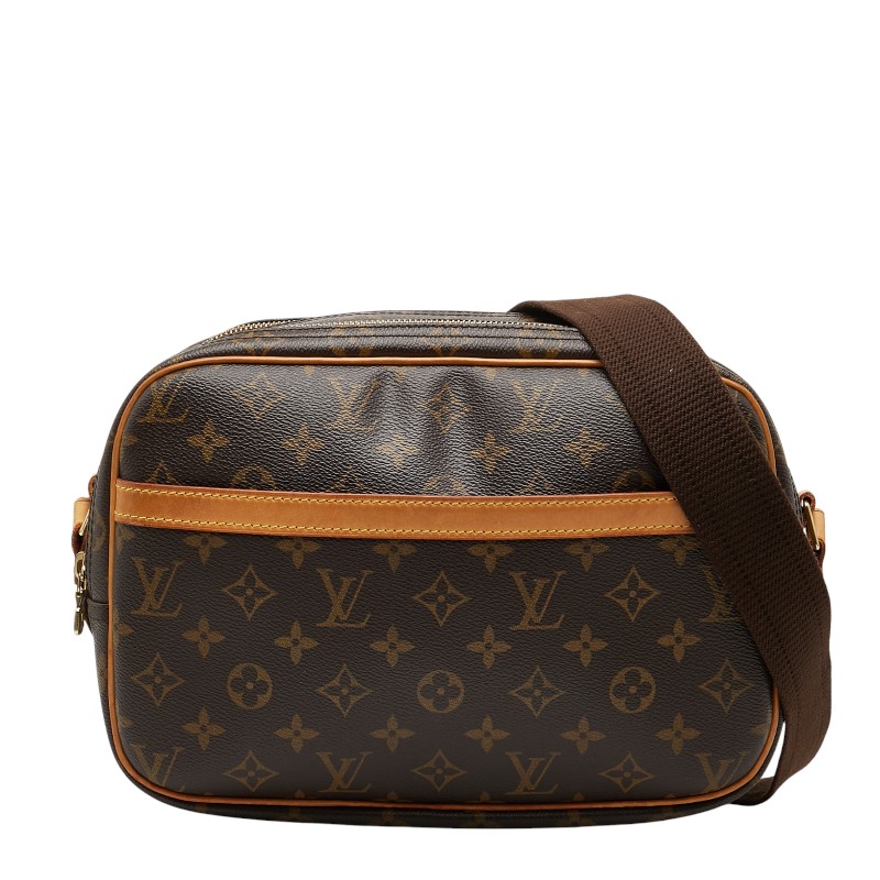 ルイ ヴィトン モノグラム リポーターPM 斜め掛け ショルダーバッグ M45254 ブラウン PVC レザー レディース LOUIS VUITTON 【中古】 40,820円