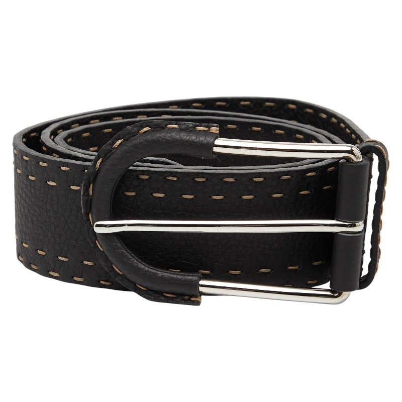フェンディ セレリア ベルト サイズ:90/36 ブラック レザー レディース FENDI 【中古】｜【銀座パリス】　店