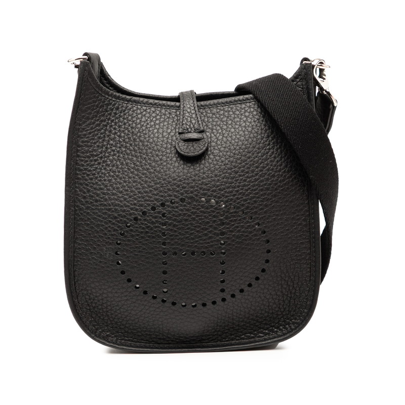 エルメス ミニエヴリン TPM ショルダーバッグ 黒いこと トリヨンクレマンス レディース HERMES 【中古】 レディースバッグ-バッグ・小物・ブランド雑貨