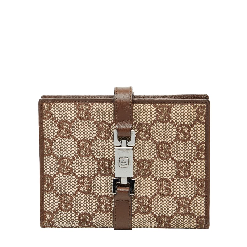 グッチ GGキャンバス ジャッキー - 手帳カバー 031 2888 ベージュ