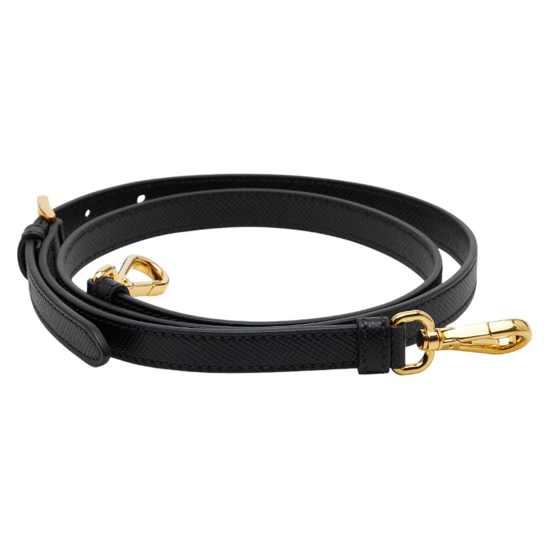 楽天市場】プラダ ショルダーストラップ ダークブラウン ゴールド金具