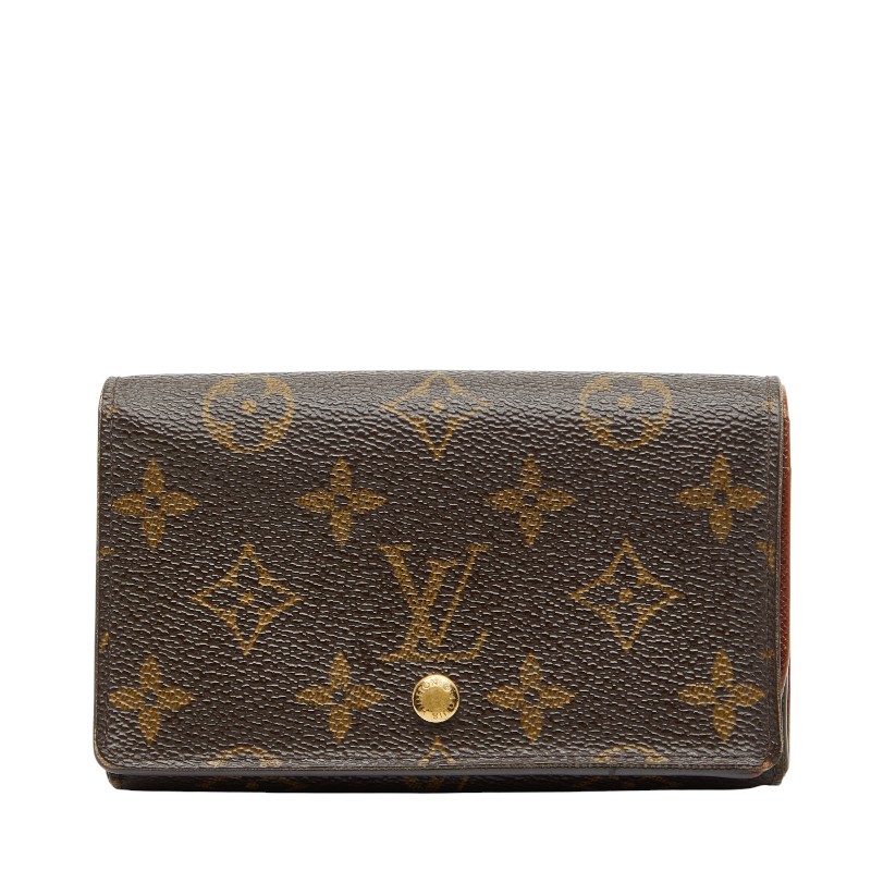 ルイ・ヴィトン LOUIS VUITTON ポルトモネ ビエ トレゾール モノグラム 二つ折り財布 財布 レザー PVC レディース ブラウン系 M61730 【中古】 楽天市場】ルイ ヴィトン モノグラム ポルト モネ ビエ トレゾール 二