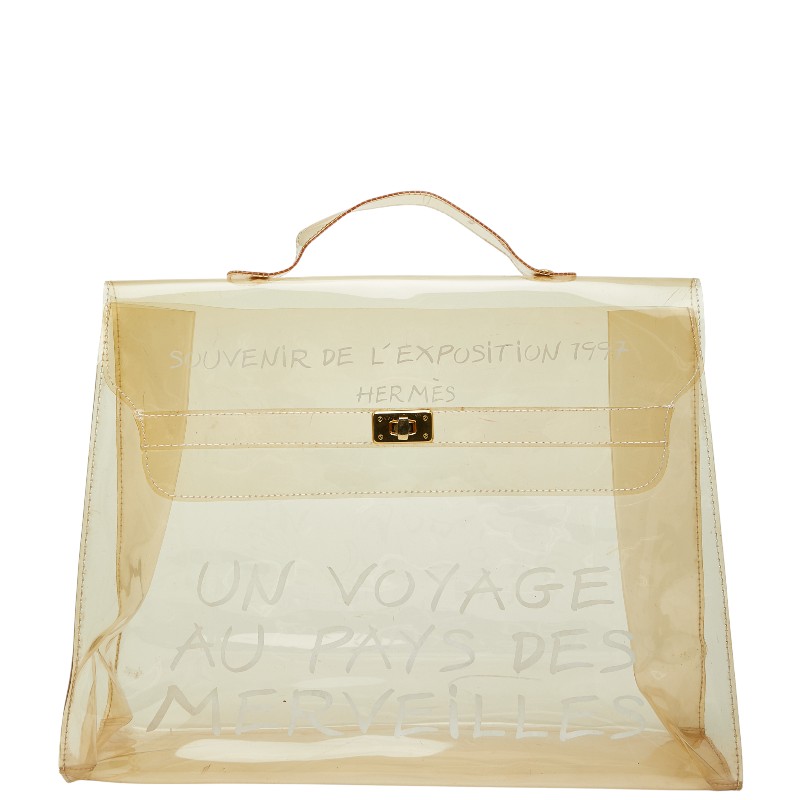 HERMES ケリー ビニール 1997 不思議の国、エルメスへの旅展限定 Kelly エルメス ケリー ビニールケリー 不思議の国 エルメスへの旅