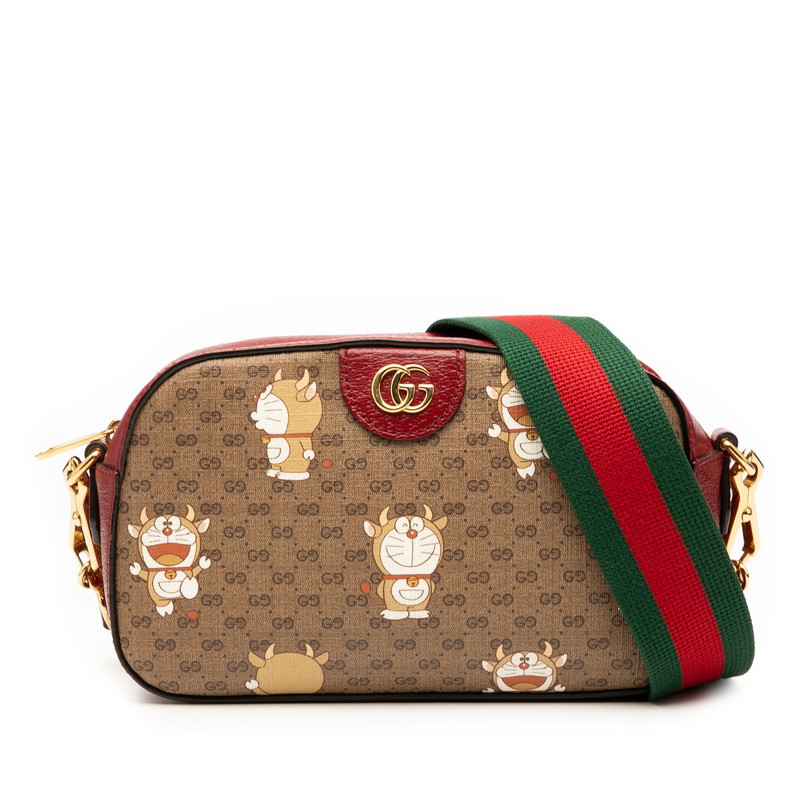 楽天市場】GUCCI グッチ GGスプリーム ドラえもんコラボ ショルダー