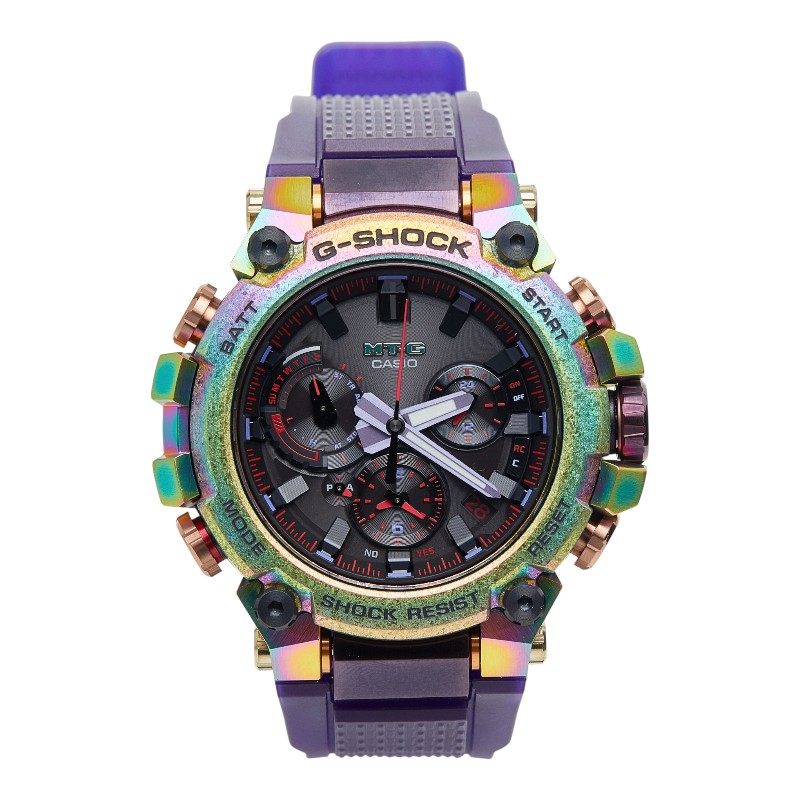 カシオ G-SHOCK MT-G ウオッチ MTG-B3000PRB-1AJR 手ごわいソーラー 黒いこと文字記号盤 炭素 ステンレス鋼スチール写真 メンズ CASIO 【中古】