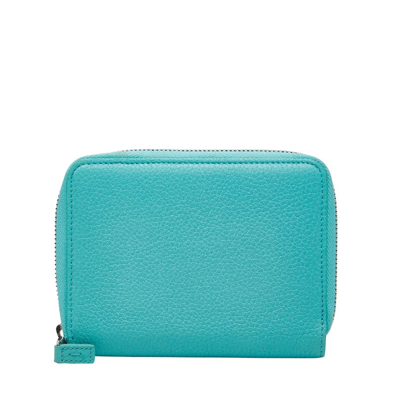 Tiffany & Co. ティファニーブルー 長財布 TIFFANY&Co.（ティファニー） 新古品 ジップ ウォレット レザー L字