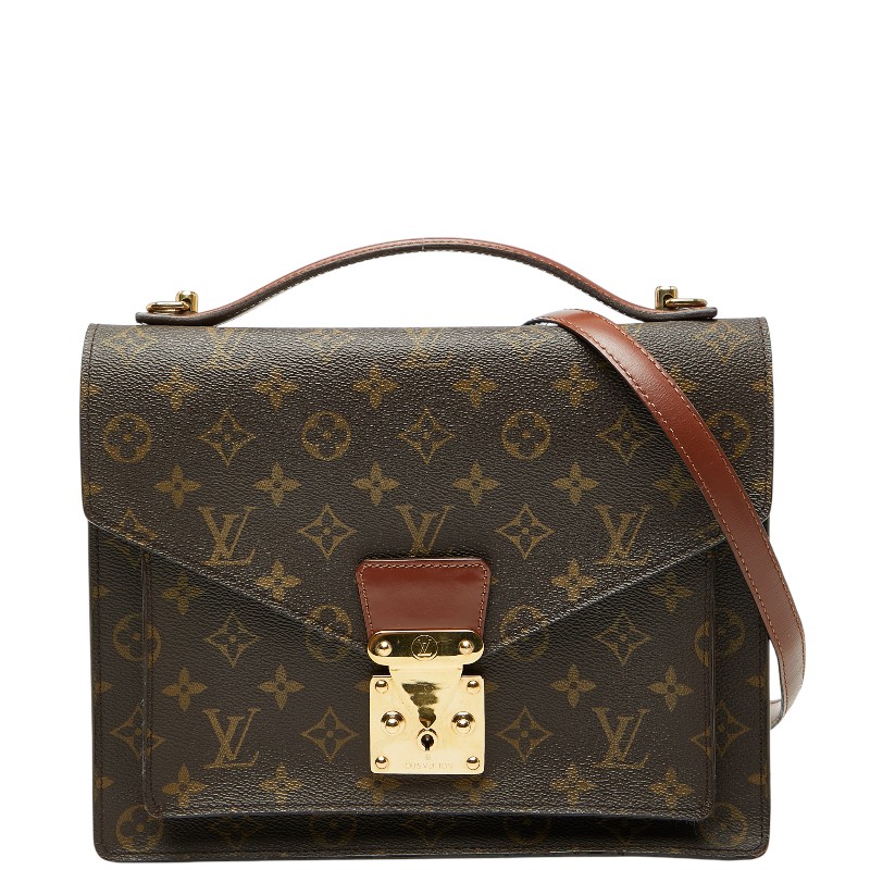 LOUIS VUITTON モノグラム モンソー 2way ハンドバッグ LOUIS VUITTON ルイ・ヴィトン モノグラム モンソー 2WAY ハンドバッグ