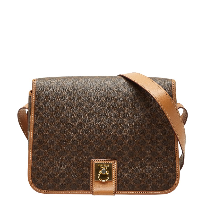 楽天市場】CELINE セリーヌ マカダム柄 ブラゾン柄 ショルダーバッグ