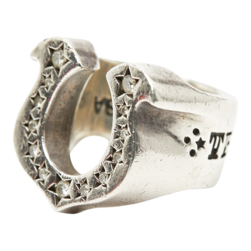 楽天市場】【中古】TENDERLOIN ホースシューリング 18K イエロー