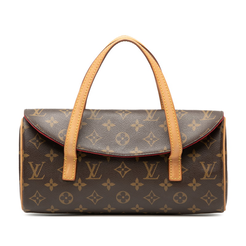 ルイ ヴィトン モノグラム ソナチネ ハンドバッグ M51902 ブラウン PVC レザー レディース LOUIS VUITTON 【中古】｜【銀座パリス】　店