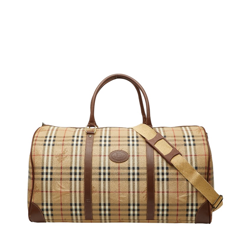 ◆美品◆ バーバリーズ ボストンバッグ ショルダーバッグ 2WAY ノバチェック BURBERRY BLUE LABEL バーバリーブルーレーベル ボストンバッグ ノバ