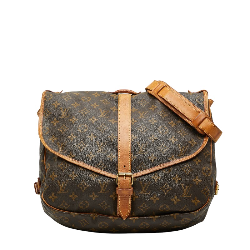 楽天市場】ルイ ヴィトン モノグラム ソミュール35 斜め掛け
