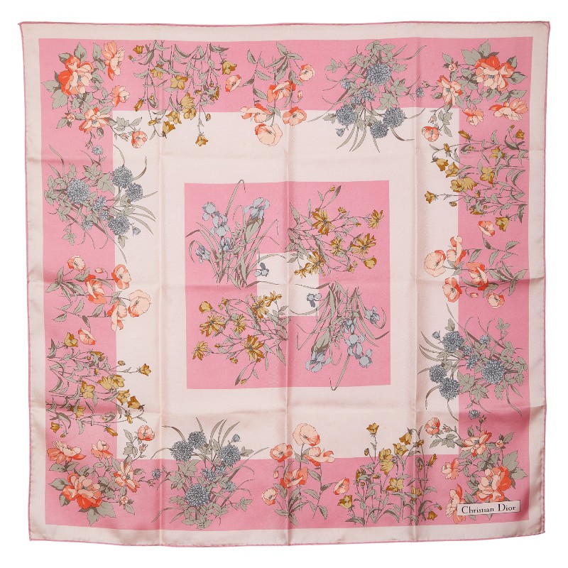 楽天市場】ディオール ヴィンテージ 花柄 フラワー 蝶 バタフライ 総柄