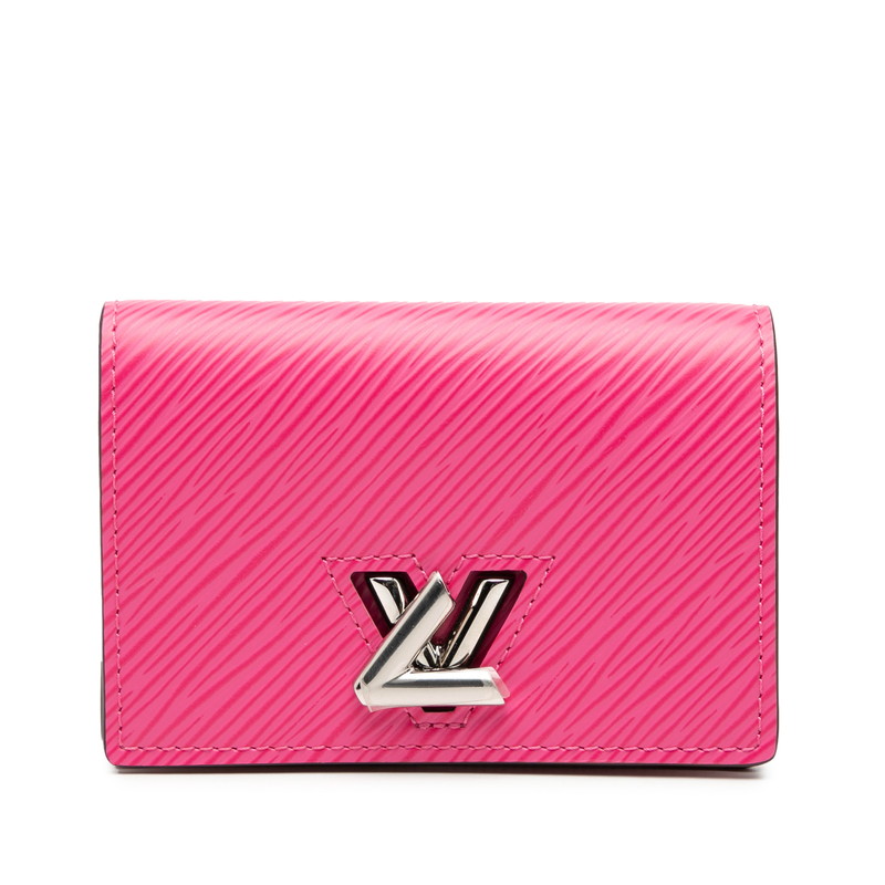 ルイ ヴィトン エピ ツイスト シュルティクカルトS カードケース 名刺入れ M69345 ピンク レザー レディース LOUIS VUITTON 【中古】