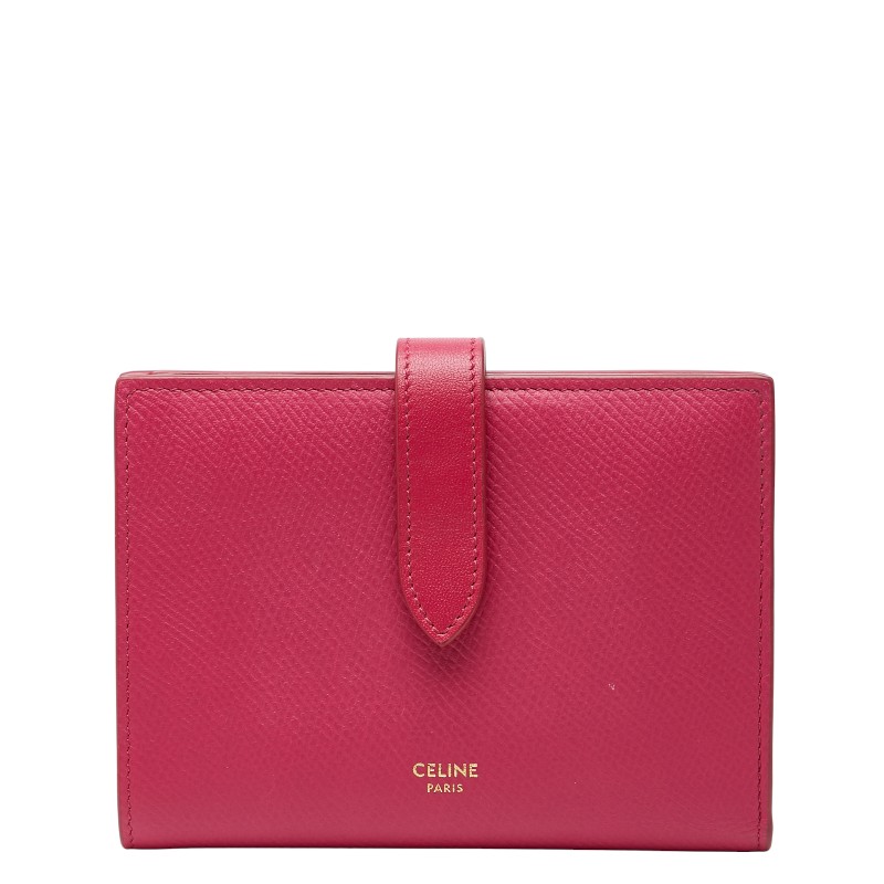 セリーヌ⁄ミディアムストラップウォレット⁄レッド CELINE(セリーヌ セリーヌ⁄ミディアムストラップウォレット⁄レッド CELINE(セリーヌ