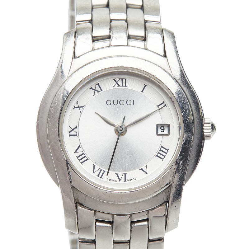 楽天市場】グッチ GUCCI 腕時計 5500L ステンレススチール クオーツ